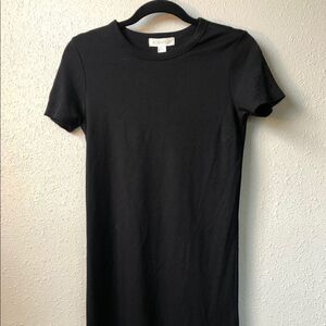 Forever 21 Black Midi Dress